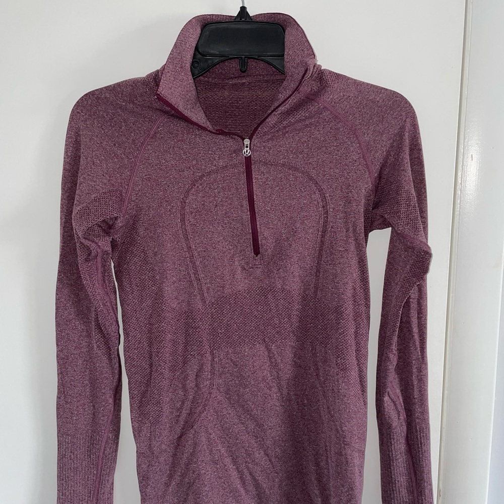Lululemon Swiftly 1/4 Zip Long Sleeve